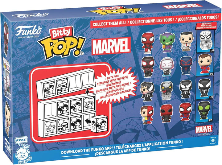 Funko Pop Bitty Bitty Pop 4PK Peter Parker/Spider-Man