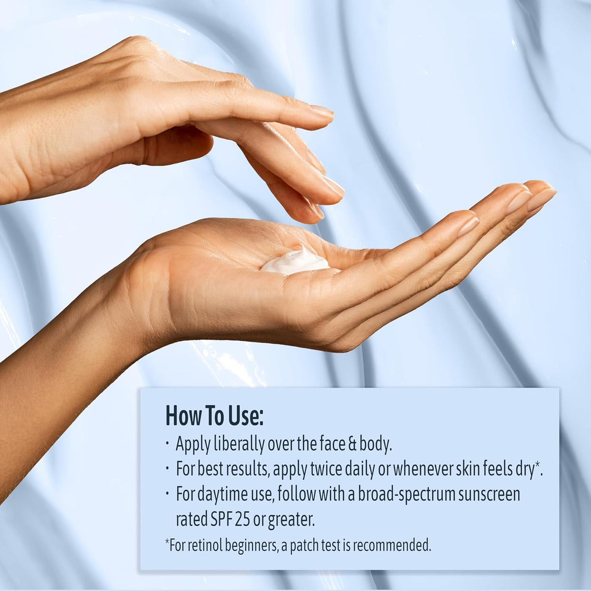 Crema hidratante Retinol Nature Well Clinical grande tubo