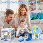 Toddler Learning Toys para 1-2 Year Old Boy Gifts, 12-en-1 Musical House