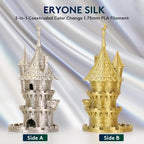 ERYONE Seda de Dos Colores PLA - Filamento para Impresora 3D 1.75mm...