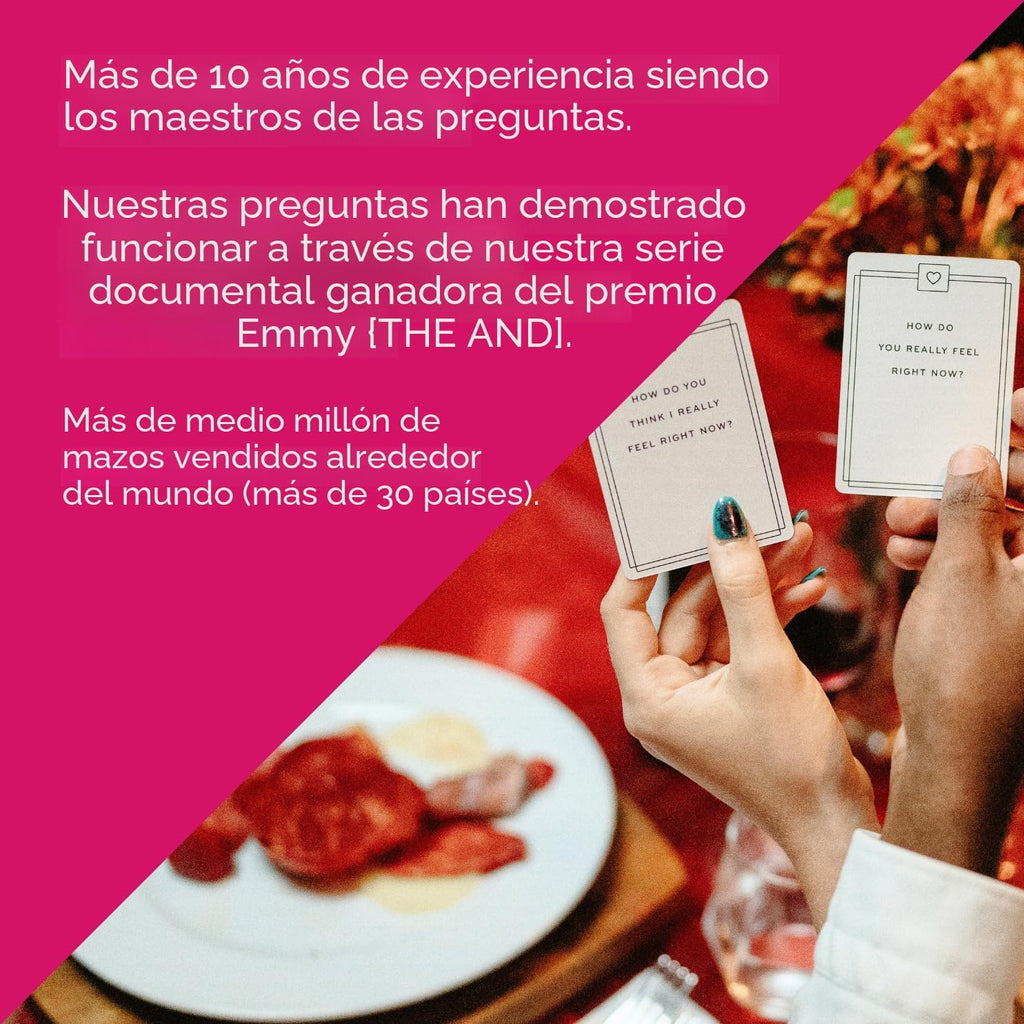 {THE AND} Edición de citas - 199 Tarjetas de conversación reflexivas para parejas de citas - Preguntas para conocer a tu nueva persona y crear conexiones - Divertido juego de cartas de cita nocturna para adultos de The Skin Deep