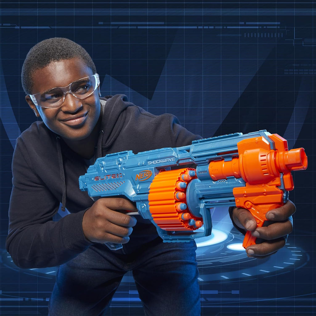Nerf Elite 2.0 Shockwave RD-15 Dart Blaster