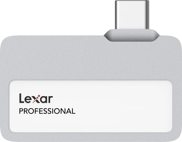 Lexar SSD portátil Professional Go de 2 TB, compatible con Apple 4K...