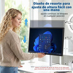 Soporte de monitor VESA de aluminio para monitor Peso 4.8-7.8 lb