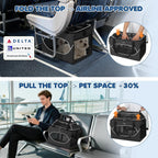 Lekereise Transportador de mascotas extensible superior de 18 x 11 x 11