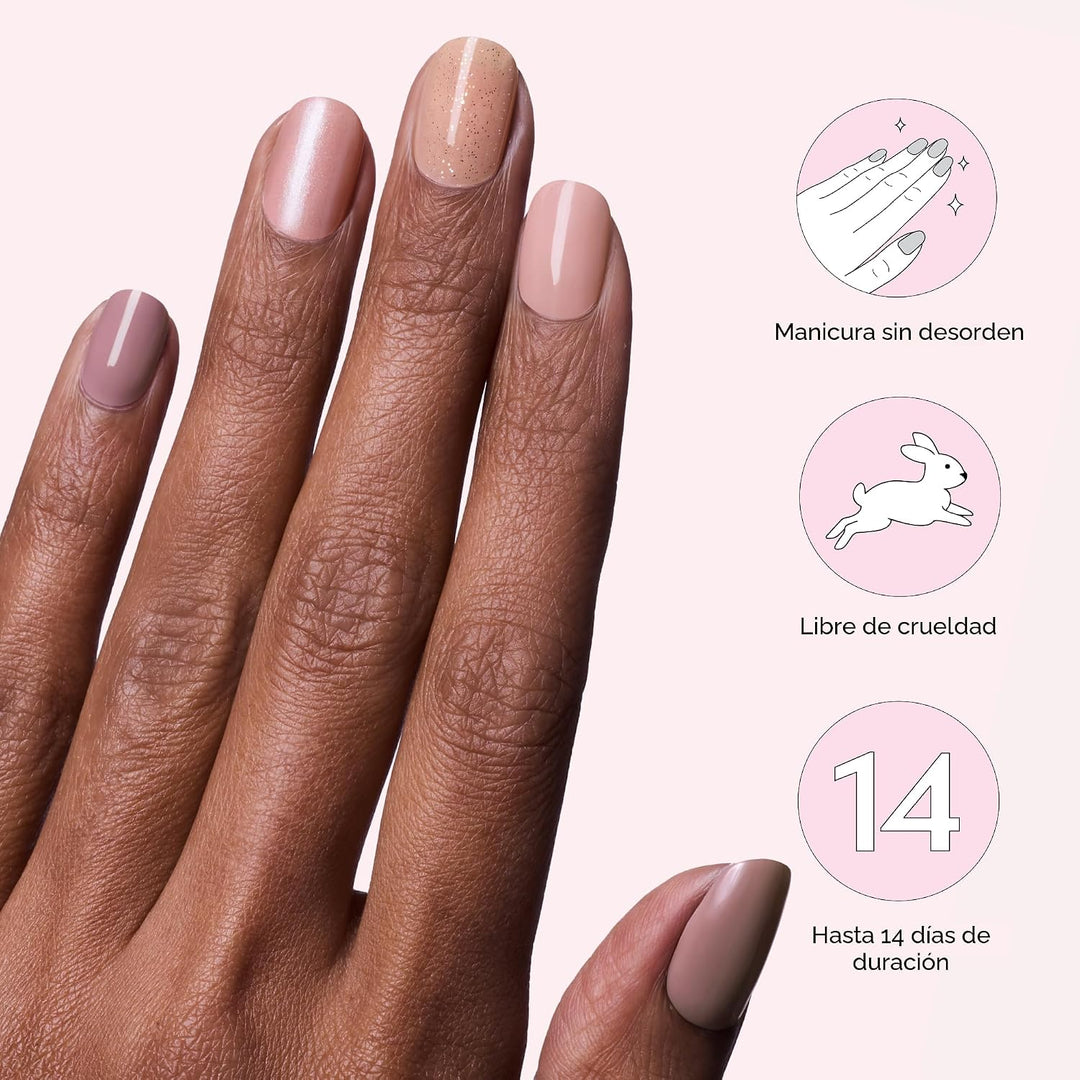 Dashing Diva - Kit de tiras de uñas de gel brillantes 5 en 1 - Lo m...