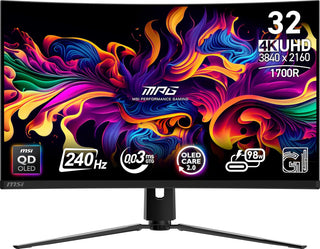 MSI MPG 321CURX QD-OLED - Monitor de computadora de 32 pulgadas 384...