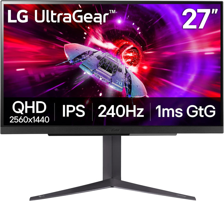 LG 27GR83Q-B Monitor de juegos UltraGear QHD (2560x1440) IPS de 27...
