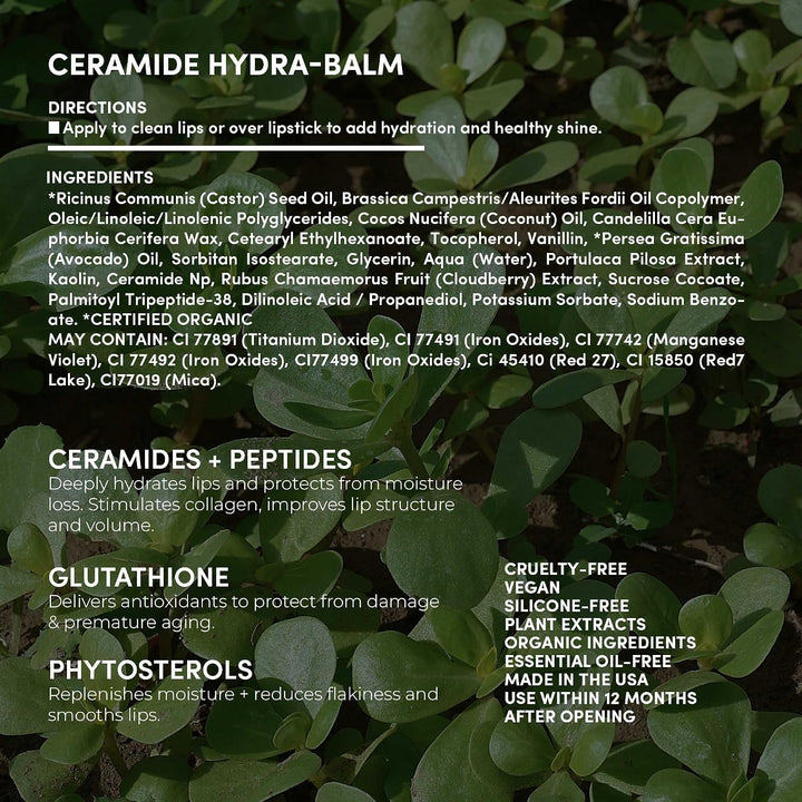 Fitglow Beauty Ceramide Hydra-Balm - Brillo de labios | Suero labia...