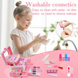 Kit de Maquillaje para Niñas - Maquillaje Lavable No Tóxico para Ni...
