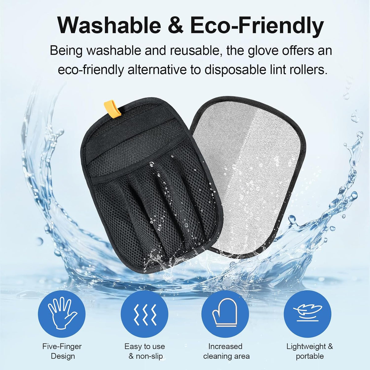 2 guantes de depilación de mascotas para gatos y perros, herramienta eliminadora electrostática reutilizable