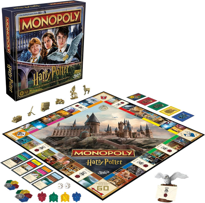 Monopoly Harry Potter - Juego de mesa Una aventura mágica