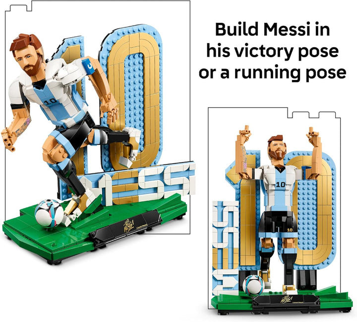 LEGO Editions Lionel Messi - Leyenda del fútbol - Juego de construc...