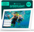 Greenlight Family Hub - Calendario digital de 15.6" con suscripción de 12M