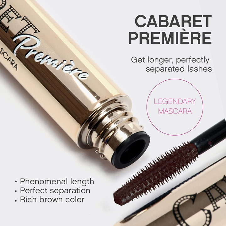 Vivienne Sabó Cabaret Premiere - Máscara de pestañas marrón, volume...