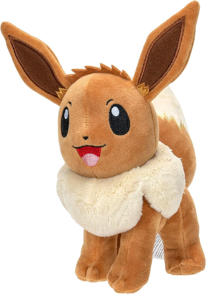 Pokemon Eevee Peluche - Peluche suave de 8 pulgadas con