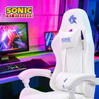 Sonic the Hedgehog - Silla reclinable para juegos con altura ajustable