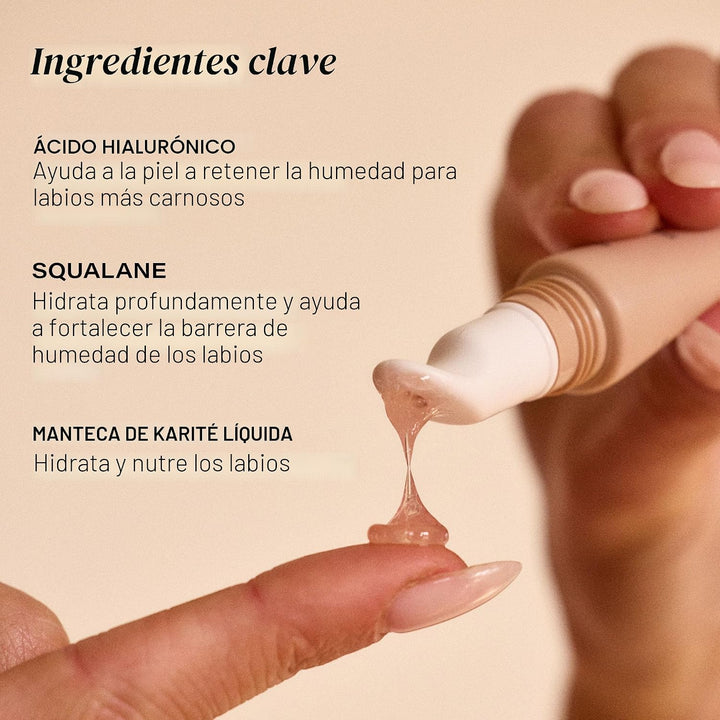 Sérum labial calmante + Lux Unfiltered N°15 \u2013 Bálsamo labial h...