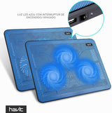havit HV-F2056 - Almohadilla de refrigeración para portátiles de 15...