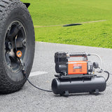 VEVOR Compresor de Aire de 12V de Alta Resistencia con Kit de Tanqu...