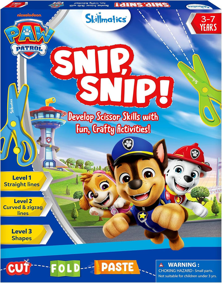 Skillmatics Snip Snip Patrol, habilidades de tijera, manualidades d...