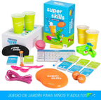 Super Skills - Juegos al aire libre - Juego de verano en el patio trasero - Actividad exterior para niños de 8 a 12 años, adolescentes y adultos - Divertida fiesta de agua para toda la familia
