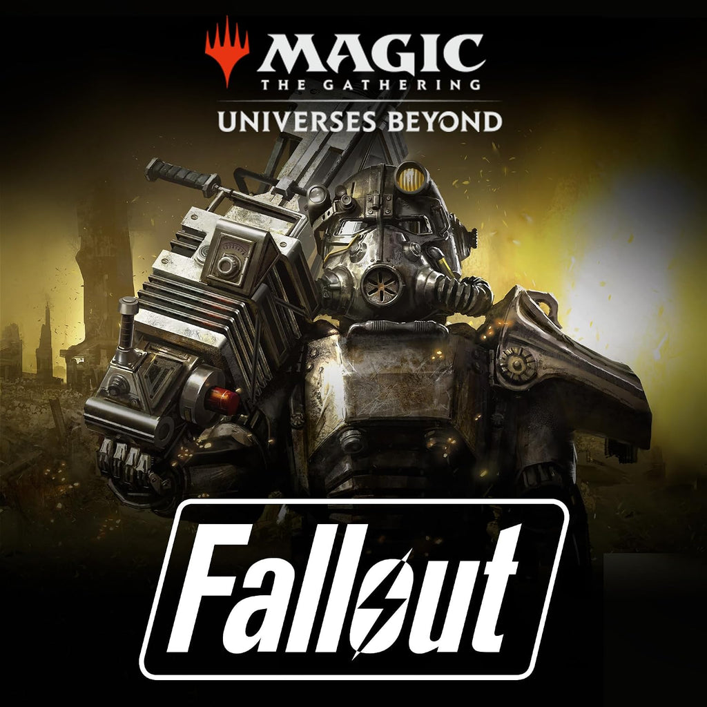 Magic: The Gathering Fallout Commander Deck - ¡Ciencia! (mazo de 100 cartas, paquete de muestra de sobre para coleccionista de 2 cartas + accesorios)