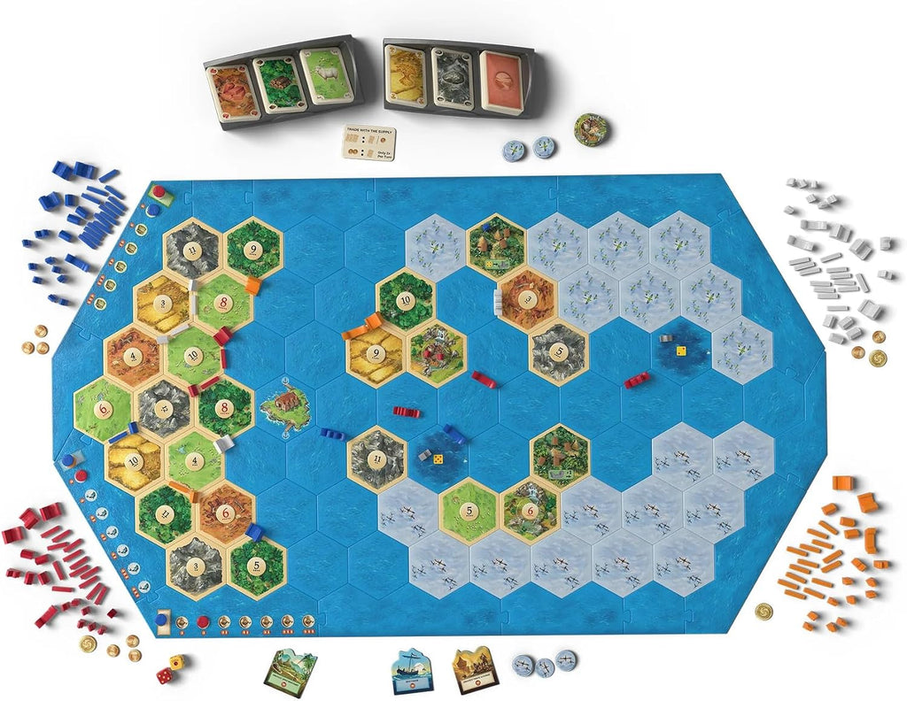 CATAN Expansión del juego de mesa Explorers & Pirates (6ª edición