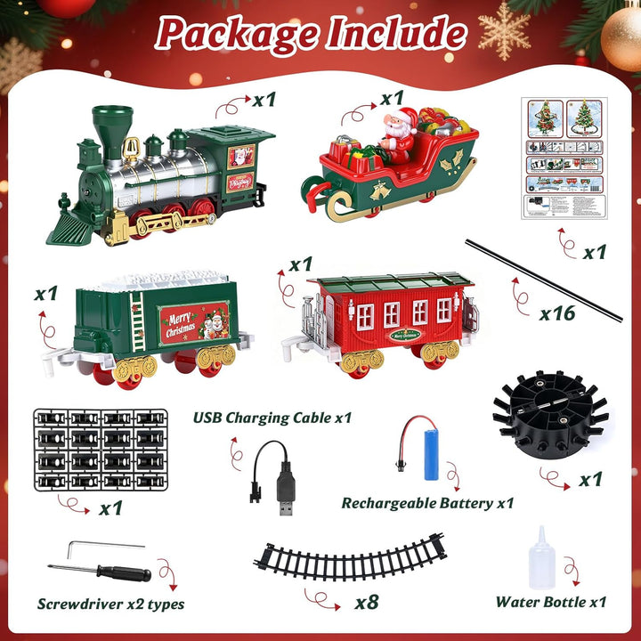 Juego de tren de Navidad