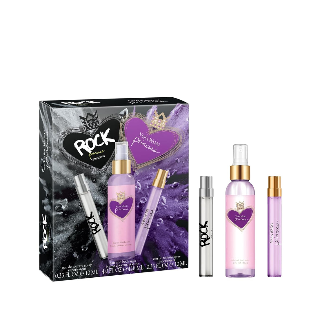 Vera Wang Princess + Rock Princess, bruma corporal y Eau de Toilett...