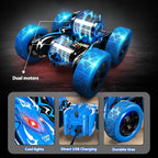 Excitobo Coche de Control Remoto, Coches RC para Niños de 4, 5, 6, 7, 8, 9, 10, 11, Azul