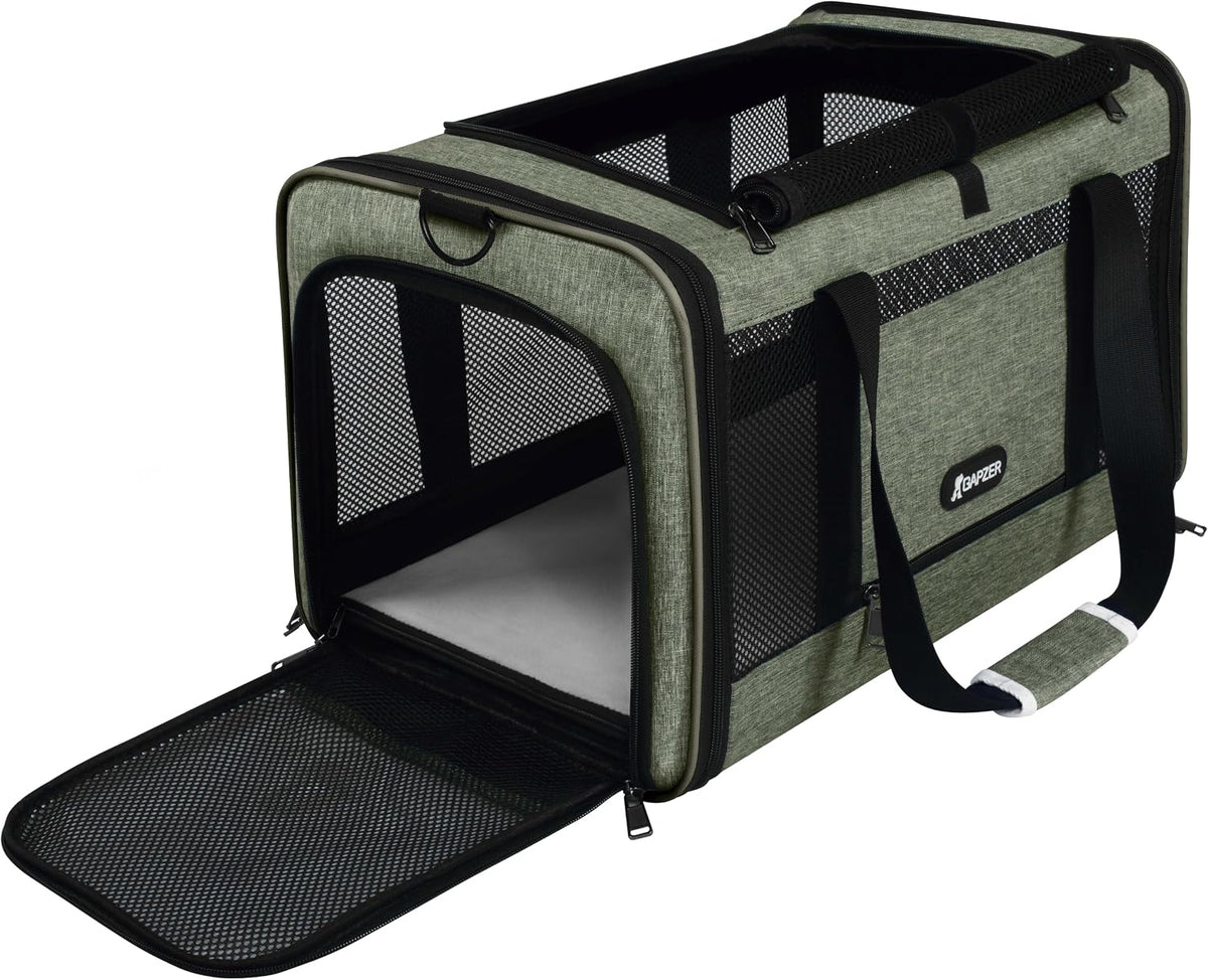 Bolsa de transporte mediana para gatos, ligera, suave y pequeña caja