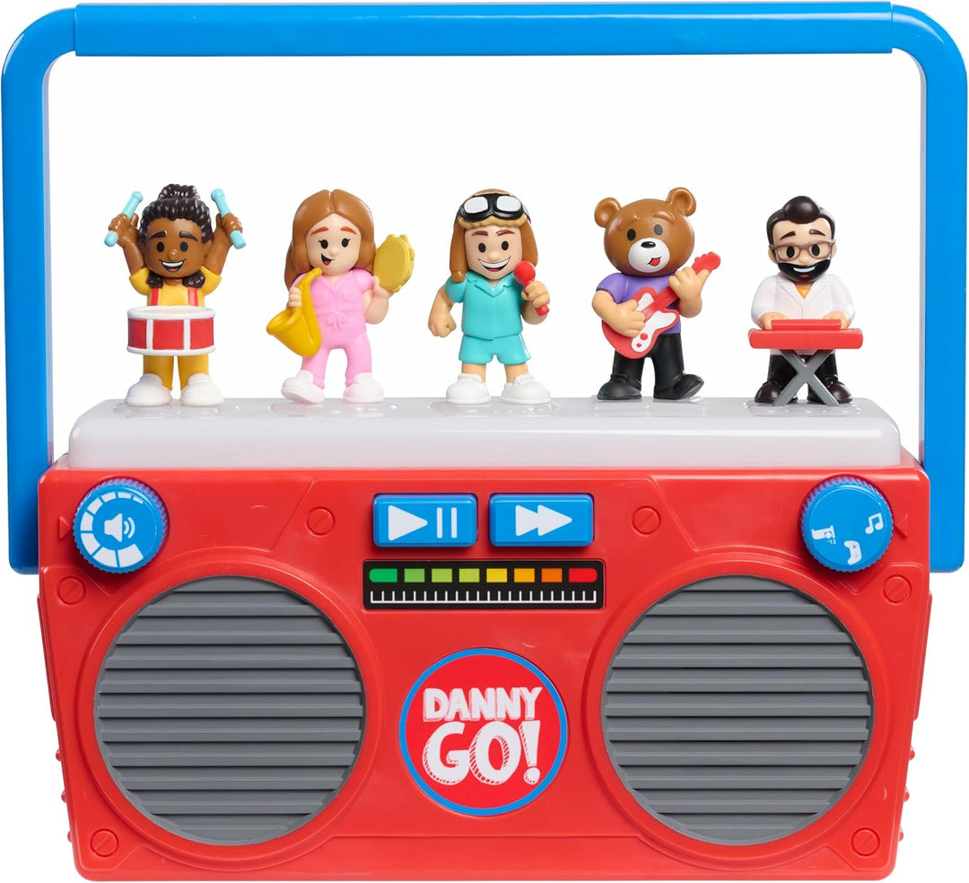 Danny ¡Vamos! Juguete de sonido interactivo Boombox de mezcla de mú...