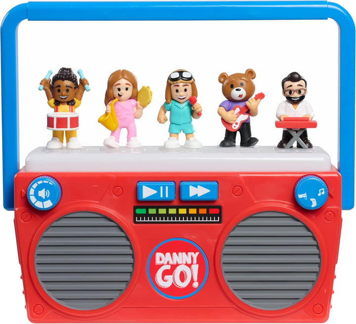 Danny ¡Vamos! Juguete de sonido interactivo Boombox de mezcla de mú...