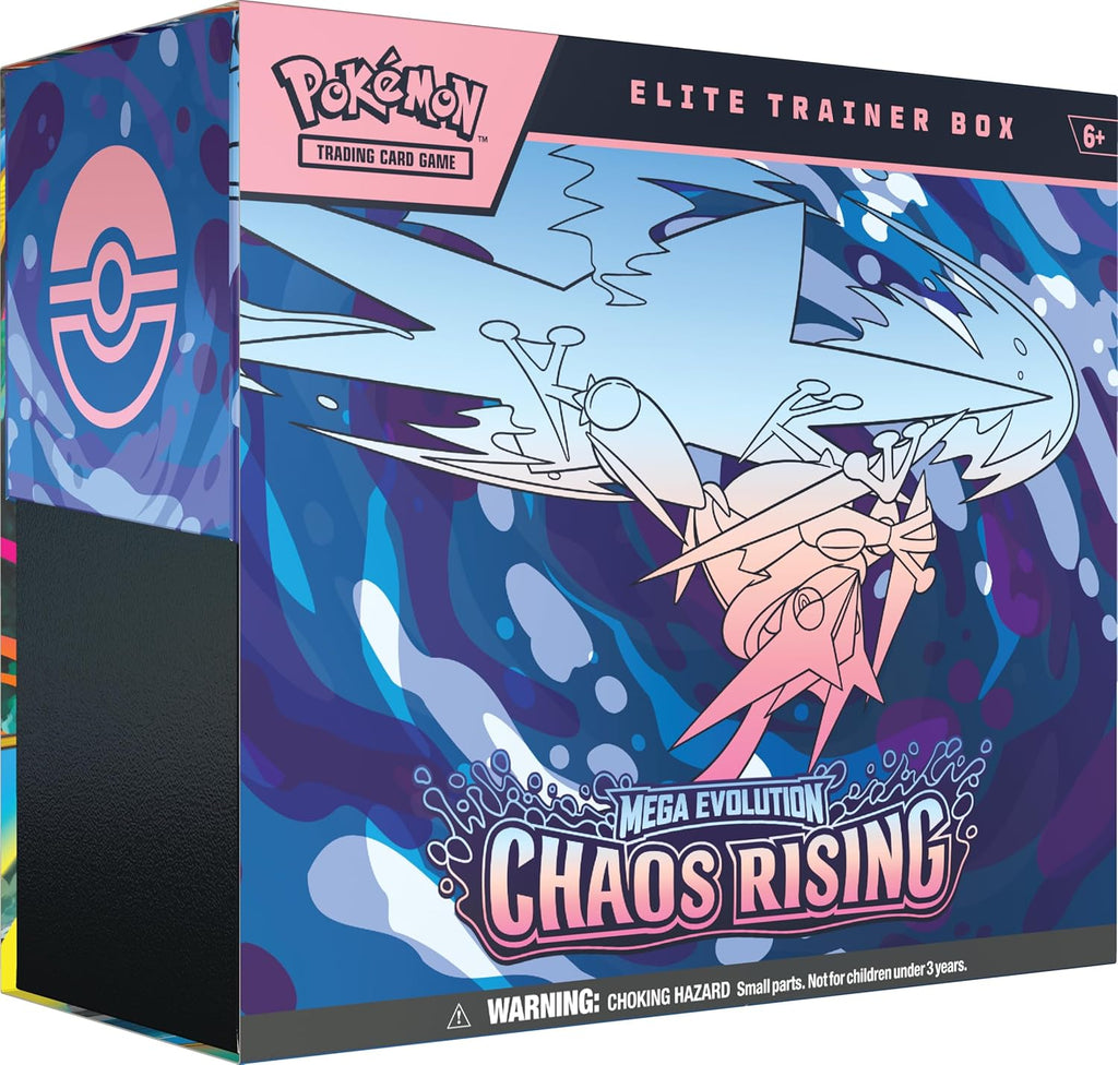Pokémon TCG: Caja de entrenamiento de élite Mega Evolution—Chaos Rising