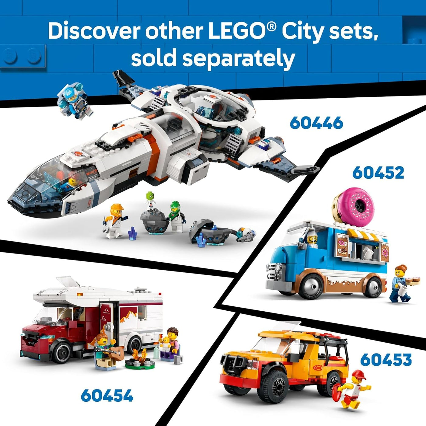 LEGO Juguete de ambulancia de emergencia urbana Juguete