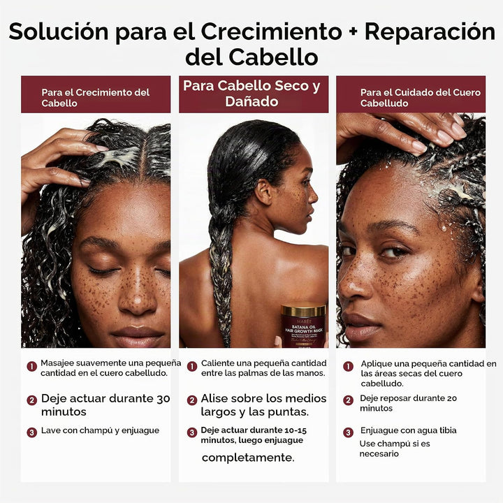 MAREE Mascarilla capilar de acondicionamiento profundo para el trat...