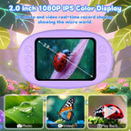 Microscopio digital del PDA 1000X para los niños, juguete educativo