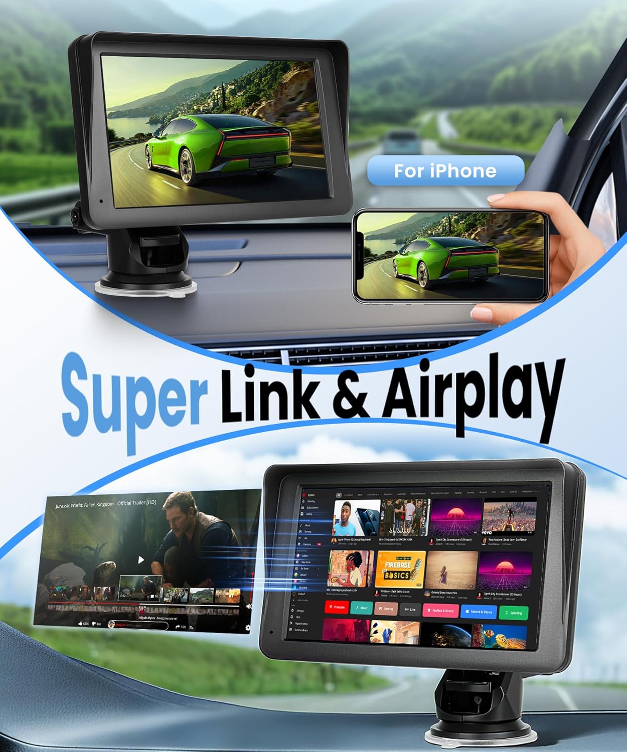 Orderich Cámara para Coche de Bebé para Asiento Trasero HD 1080P So...