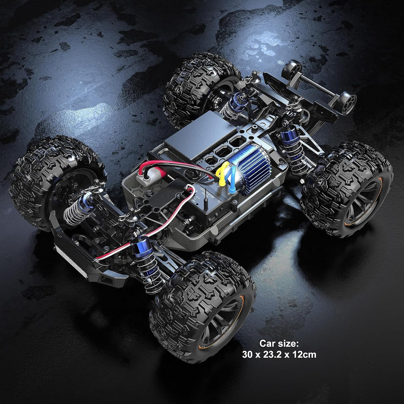 HYPER GO H16DR - Auto a control remoto rápido a escala 1:16 listo p...