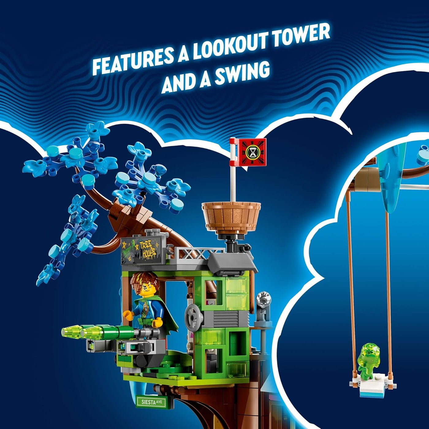 LEGO DREAMZzz Casa del árbol fantástica 71461 cuenta con 3