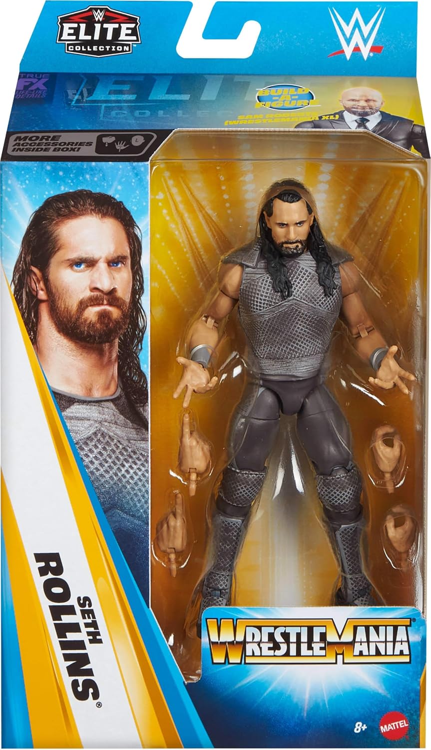 Mattel WWE Colección Elite Figura de acción y accesorios, Set Premi...