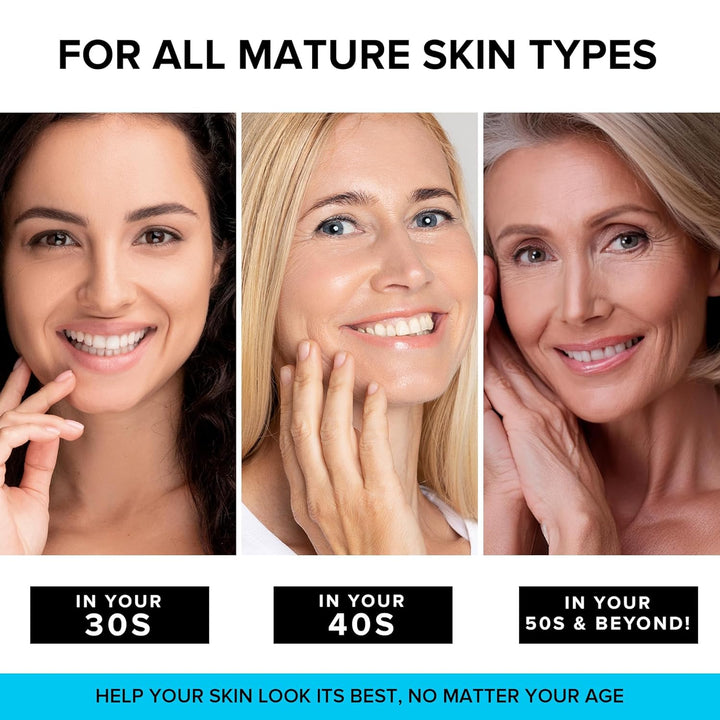 SimplyVital - Crema hidratante de colágeno, retinol y ácido hialuró...
