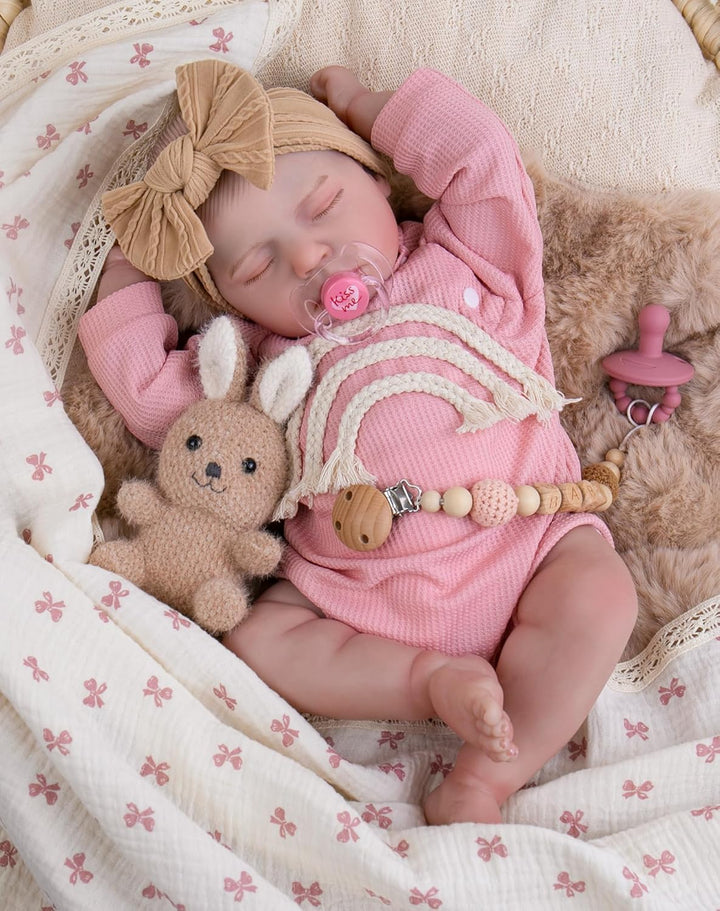 Aori Muñecas Reborn realistas \u2013 Niña durmiente recién nacida r...