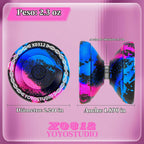 YOYOSTUDIO X0312 Trick Yoyo Professional metal Yoyo para Kids 8-12/Beginners