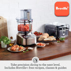 Breville BFP838 Paradice 16 Procesador y dicer, acero inoxidable cepillado