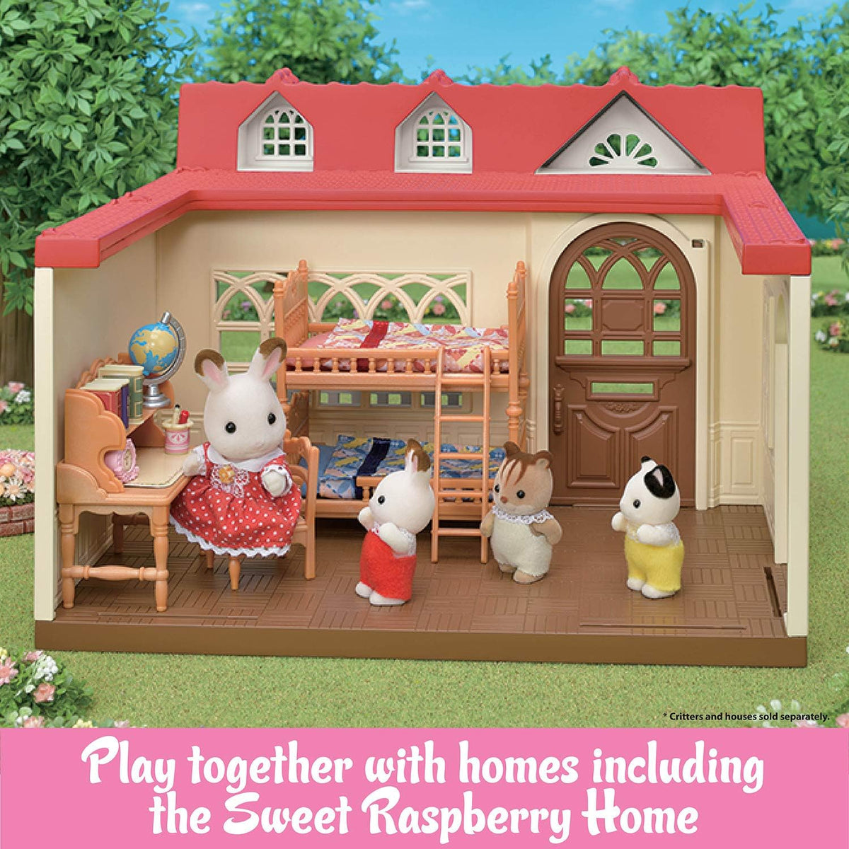 Calico Critters Set de habitación infantil, papel, multicolor