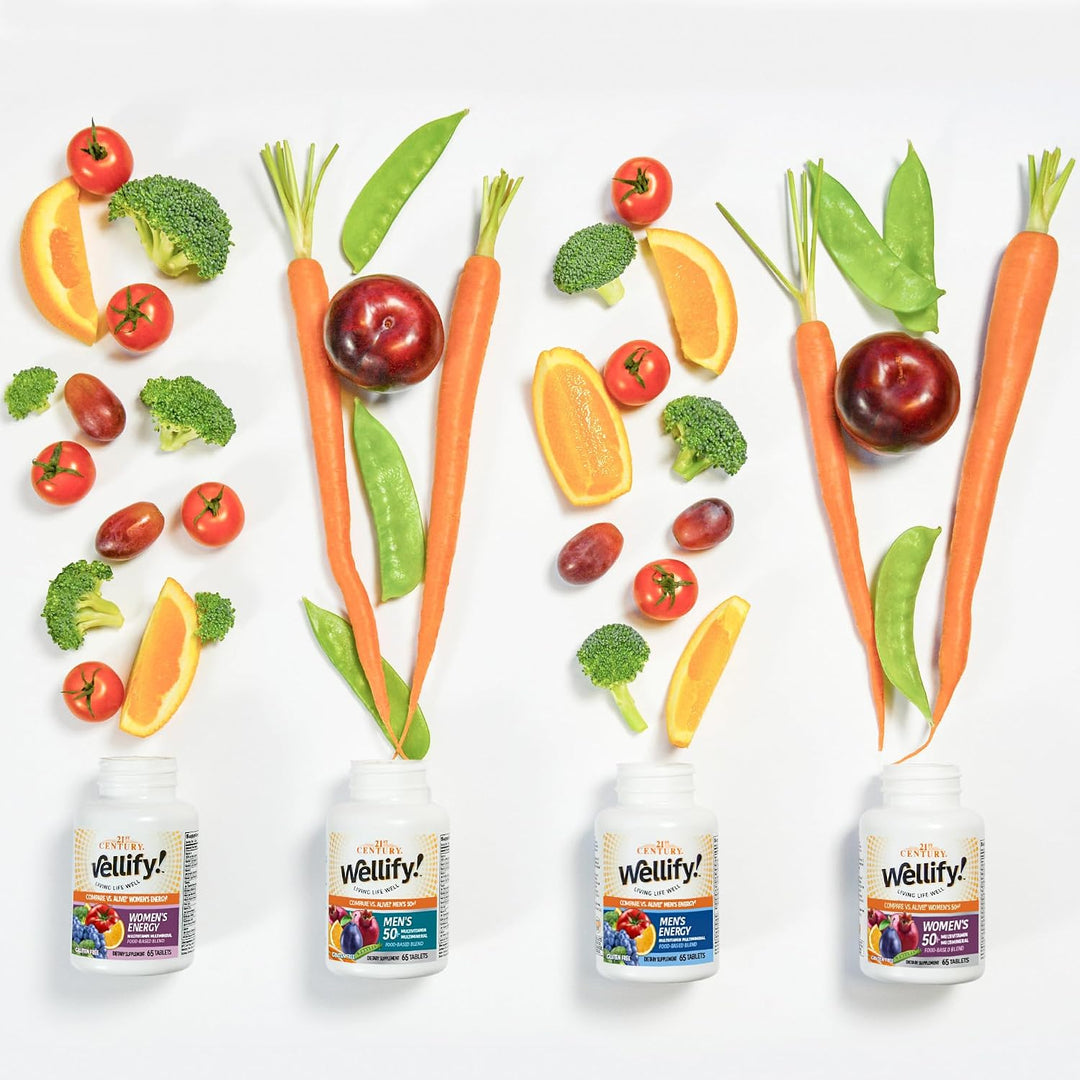 21st Century Wellify - Multivitaminas energéticas con minerales par...