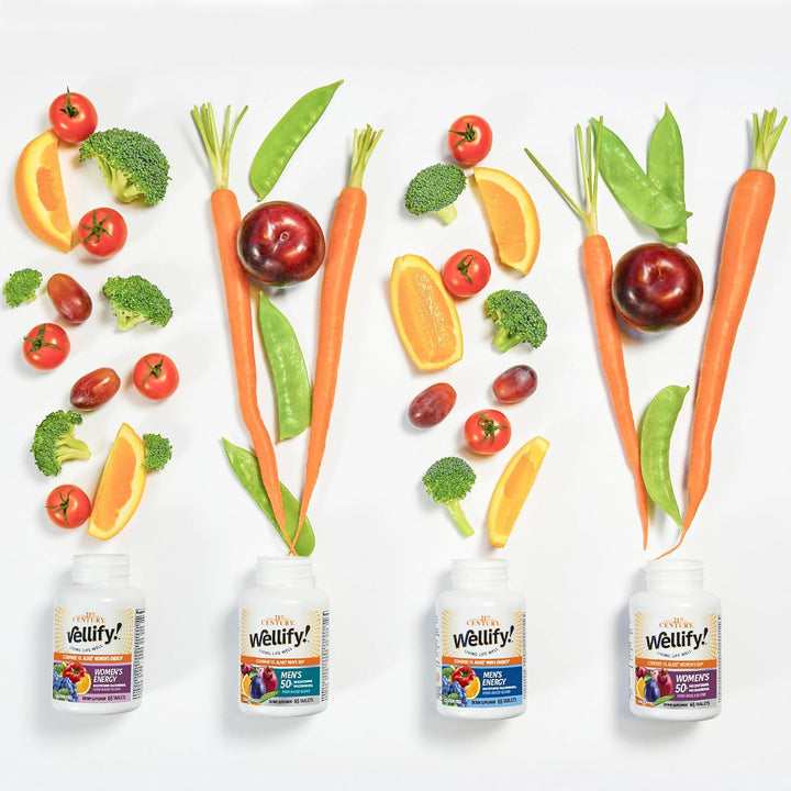 21st Century Wellify - Multivitaminas energéticas con minerales par...