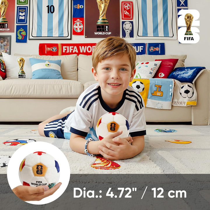 MESUCA FIFA World Cup 2026 - Pelota de fútbol de felpa para niños,...